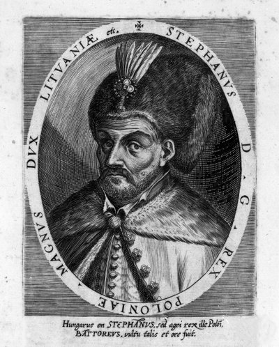 Portrait of Stephen I Bathory, Prince of Transylvania and King of Poland by Unknown artist