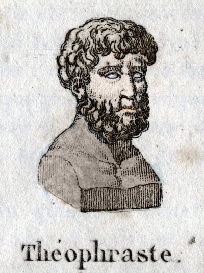 Portrait of Theophrastus (372 BC-287 BC), Greek philosopher. by Unknown artist