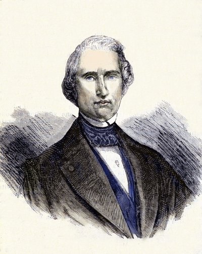 Portrait of Urbain Jean Joseph Le Verrier, French mathematician and astronomer (1811-1877). He is the first observer of the planet Neptune by Unknown artist