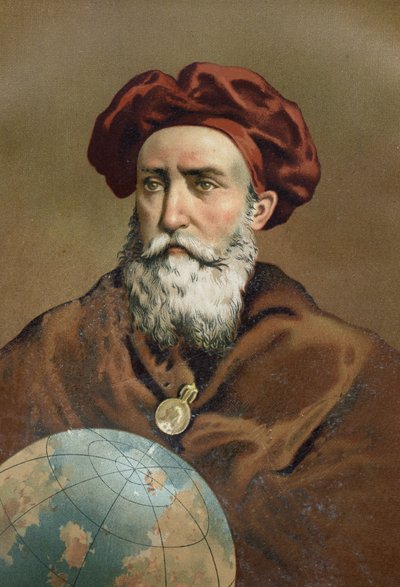Portrait of Vasco de Gama, Portuguese Navigator (c. 1469-1524) by Unknown artist