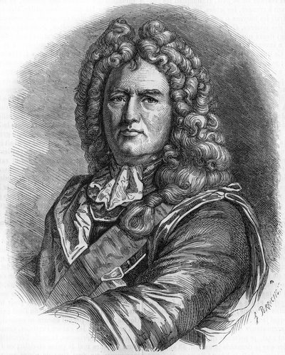 Portrait of Vauban, Marshal of France and military engineer by Unknown artist