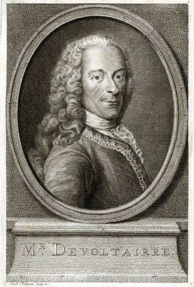 Portrait of Voltaire by Unknown artist