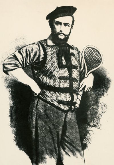 Portrait of Walter Clopton Wingfield by Unknown artist