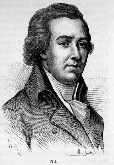 Portrait of William Pitt the Younger by Unknown artist