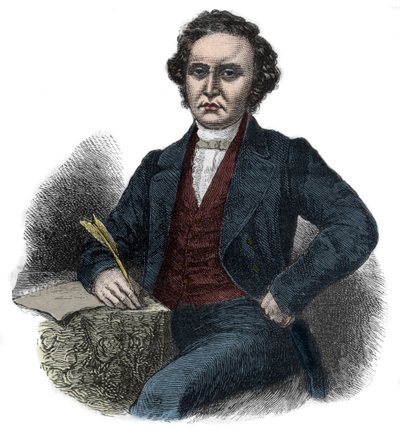 Portrait of William Symington (1764-1831) Scottish pioneer of steam navigation by Unknown artist