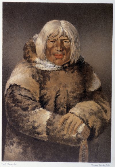 Portrait of an Eskimo - in 