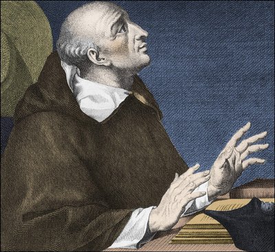 Portrait of Juan de Torquemada (1388-1466) Spanish cardinal of the 15th century member of the Dominican Order by Unknown artist