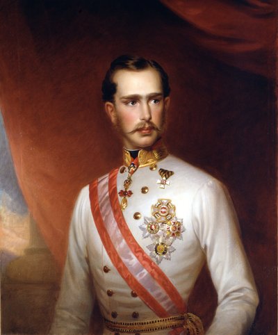 Portrait of the Emperor of Austria Francis Joseph I. Anonymous Painting. Risorgimento Museum, Milan by Unknown artist
