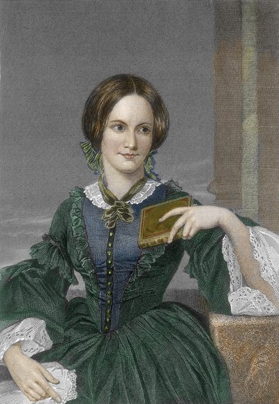 Portrait of the English Novelist Charlotte Bronte (1816-1855) by Unknown artist