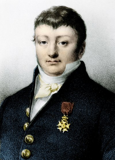 Portrait of the French navigator and privateer Robert Surcouf (1736-1826). Portrait of Robert Surcouf (1736-1827) by Unknown artist