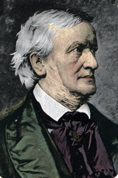 Portrait of Richard Wagner, German Composer by Unknown Artist