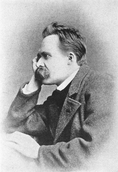 Portrait of Friedrich Nietzsche (1844 - 1900) by Unknown artist