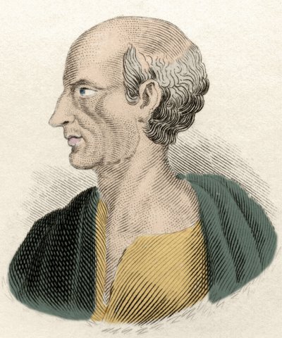 Portrait of the Greek philosopher Antisthene by Unknown artist