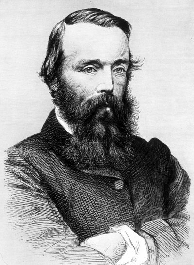 Portrait of the Irish explorer Robert O