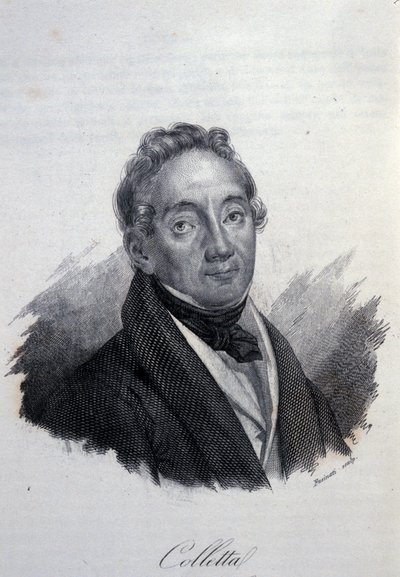Portrait of the Italian Patriot and Historian Pietro Colletta by Unknown artist