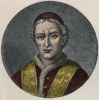 Portrait of Pope Leo XII (1823-1829) by Unknown artist
