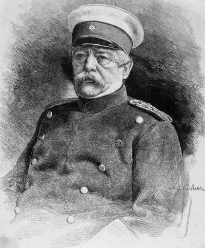 Portrait of the Prince of Bismarck by Unknown artist