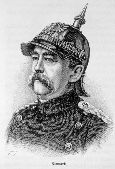Portrait of the Prince of Bismarck (1815 - 1898) by Unknown artist