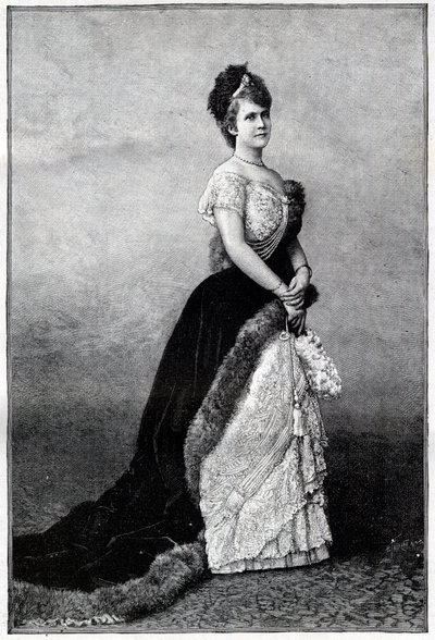 Portrait of Elizabeth, Queen of Romania by Unknown artist