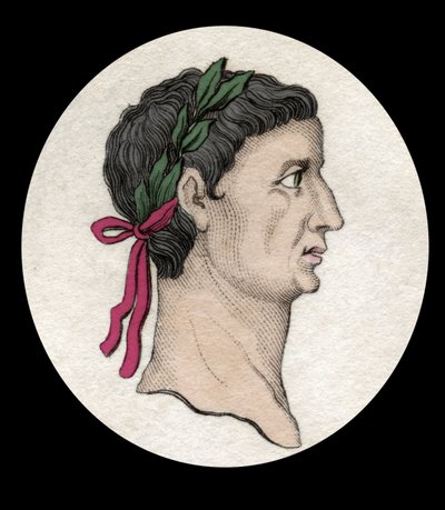Portrait of the Roman Emperor Tiberius Claudius Nero (42 BC-37 AD) by Unknown artist