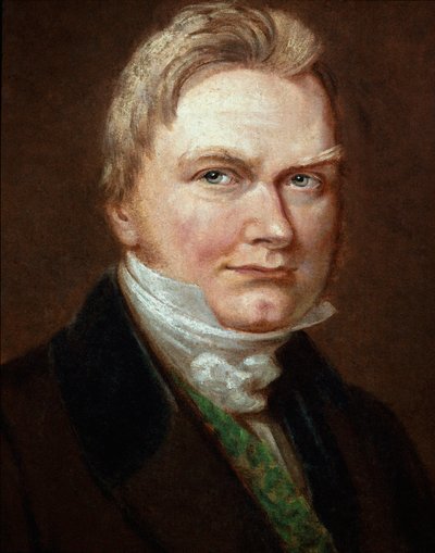 Portrait of the Swedish Chemist Jons Jacob Berzelius by Unknown artist