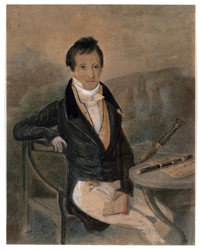 Portrait of the Flute Player Jean-Louis Tulou by Unknown artist