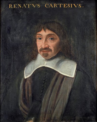 Portrait of the Philosopher Rene Descartes by Unknown artist
