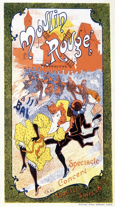Poster announcing the 