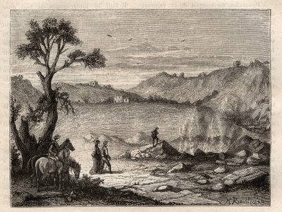 Pozzuoli Solfatara, near Naples by Unknown artist