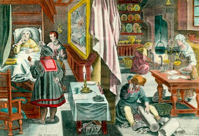 Preparation and Administration of Guano-Based Medicines Against Venereal Syphilis Disease by Unknown artist
