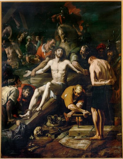 Preparing the Crucifixion by Unknown artist