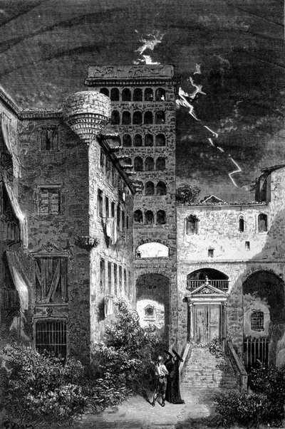 Prisons in Barcelona in Spain used under the Inquisition. by Unknown artist
