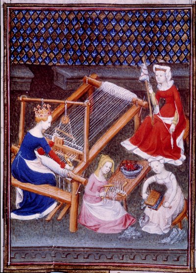 Queen Tanaquil Weaving by Unknown artist