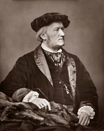 Portrait of Richard Wagner, German composer by Unknown artist