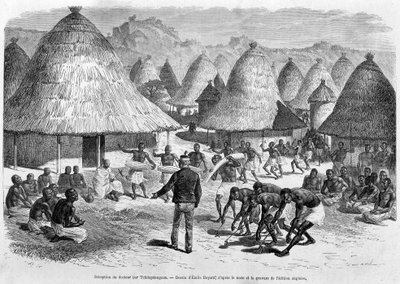 Reception of Dr. Livingstone by Tchitapanngoua - 