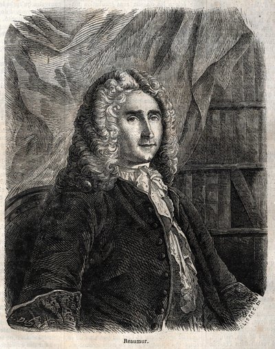 René Antoine Ferchault de Réaumur. Physicist and naturalist francais 1683-1757 by Unknown artist
