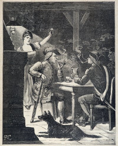 Repere Mal Fame in Cartridge King of the Bandits, Popular Novel of the End of the 19th by Jules de Grandpre by Unknown artist
