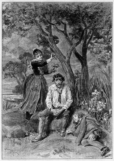 Representation at the Odeon theatre of melodrama 