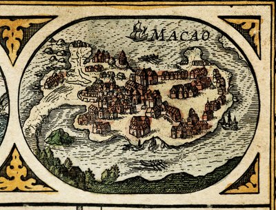 Representation of Macao (detail) by Unknown artist