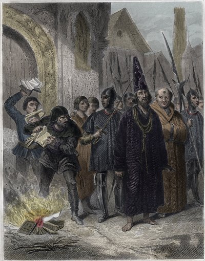 Representation of Jan Hus by Unknown artist