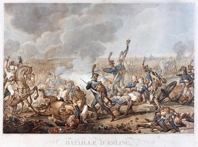 Representation of the Battle of Essling on May 22 by Unknown artist