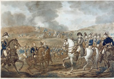 Representation of the Battle of the Moskova in Borodino on September 7 by Unknown artist