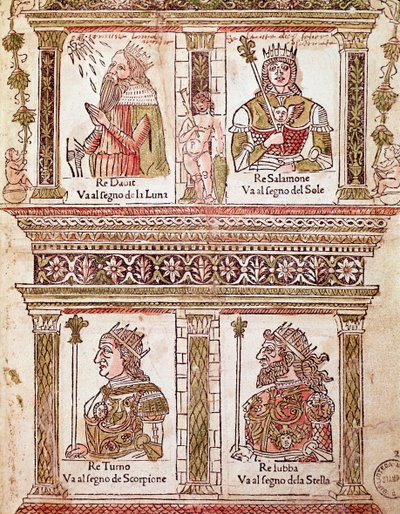 Representation of the Page of the Kings by Unknown artist