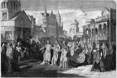 Representation of the romantic opera 