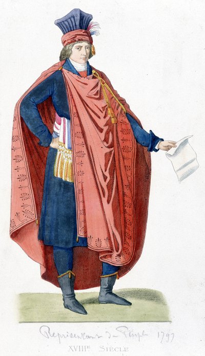 Representative of the people during the French Revolution of 1792 by Unknown artist