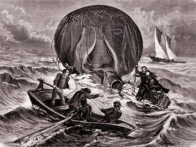 Rescue of the Habs ball, mounted by Mr. and Mrs. Durouf. Shipwrecked on the coast of England on September 1 by Unknown artist