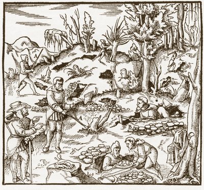 Rhabdomancy - Exploration of a Mining Field Using the Divinatory Wand - From 