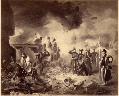 Risorgimento - The Siege of Gaeta, 1860-1861. Unification Era, Italy, 19th Century. Marie-Sophie by Unknown