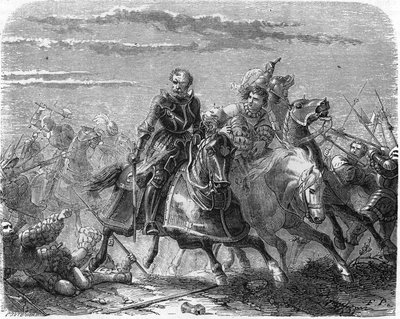 Robert of the Mark of Landsknechts Takes Away His Son