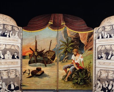 Robinson Crusoe - Cover of the Book by Daniel Defoe (1660 - 1731) by Unknown artist